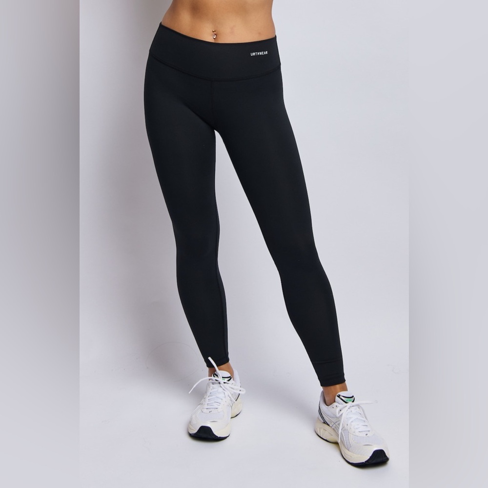 Urthwear Ecomoss Medium Compression Leggings – Raven Black (Size S)